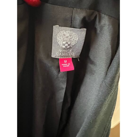 Vince Camuto Black Blazer 12 NWOT df1 - Picture 4 of 4